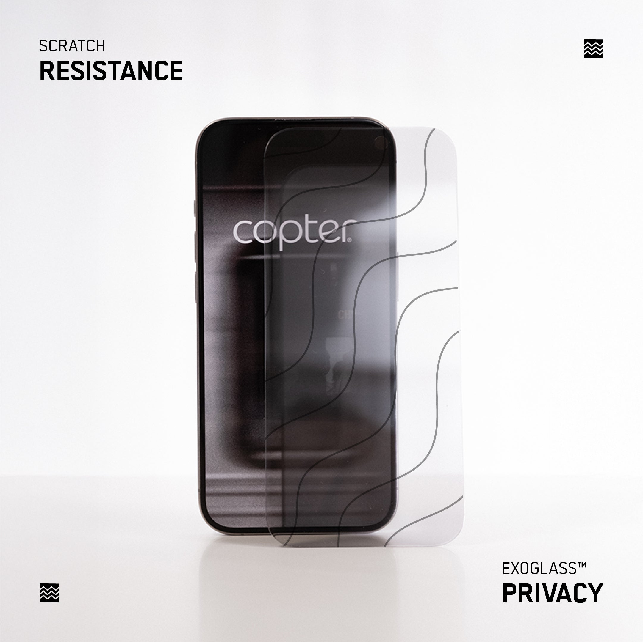 Exoglass™ Curved Privacy - iPhone 16 Plus