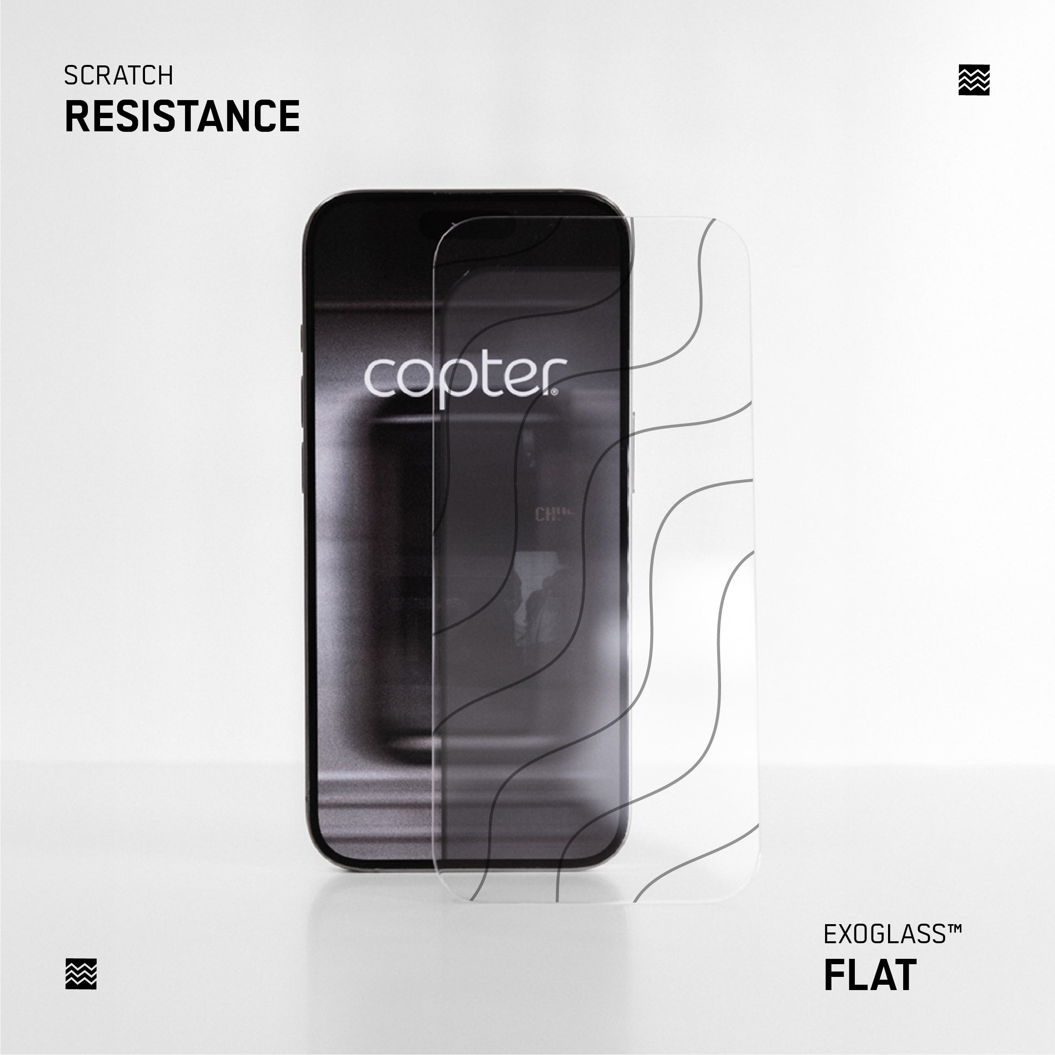 Exoglass™ Flat - iPhone 11 Pro / iPhone XS / iPhone X