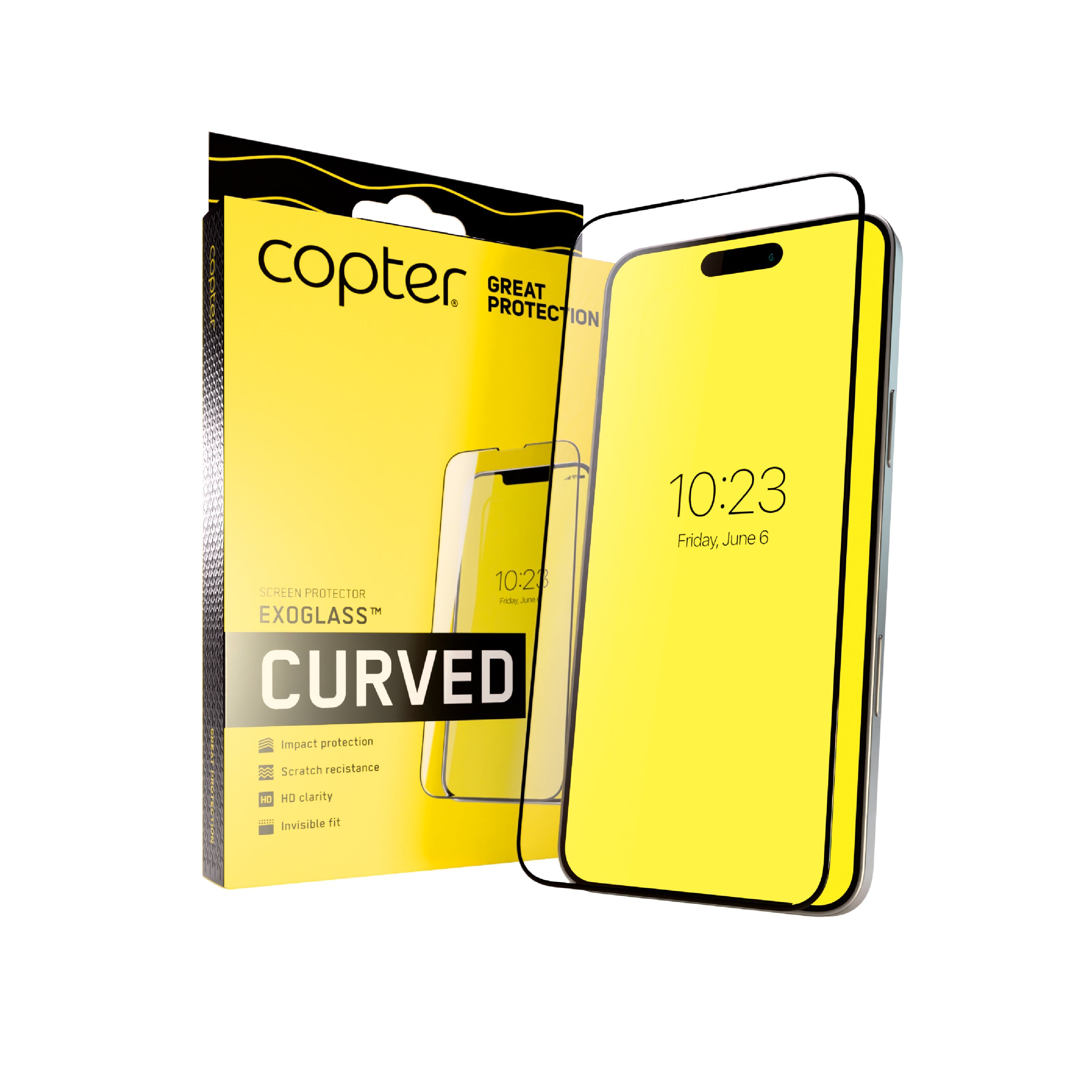 Tempered glass Curved screen protector for iPhone 16e