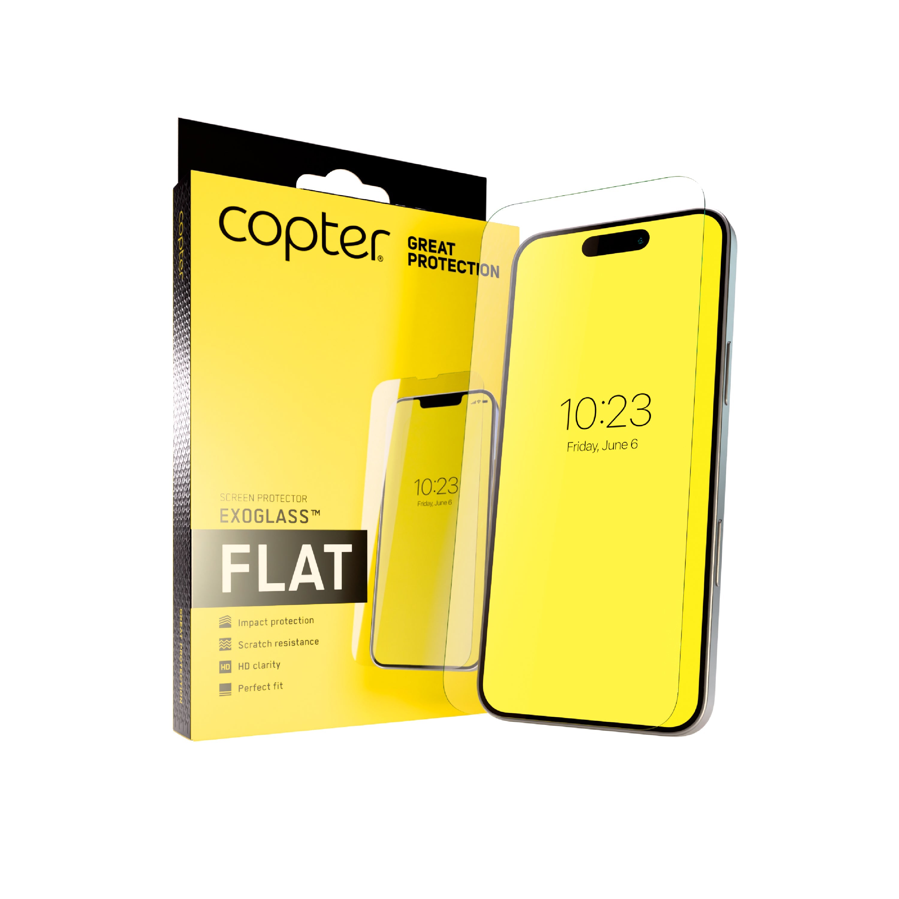 Tempered glass Flat  screen protector for iPhone 6 / iPhone 6S / iPhone 7 / iPhone 8 / iPhone SE